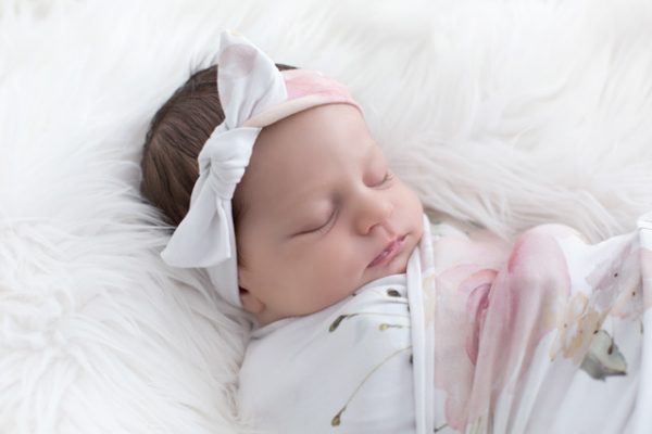 Swaddle & Babygrow Deal | Pink Rose - Image 4