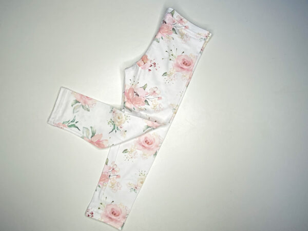 Toddler Leggings | Pink Rose