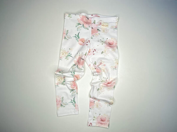 Toddler Leggings | Pink Rose - Image 2