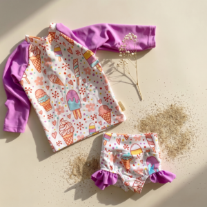 Two Piece Swimsuit  | Ice cream