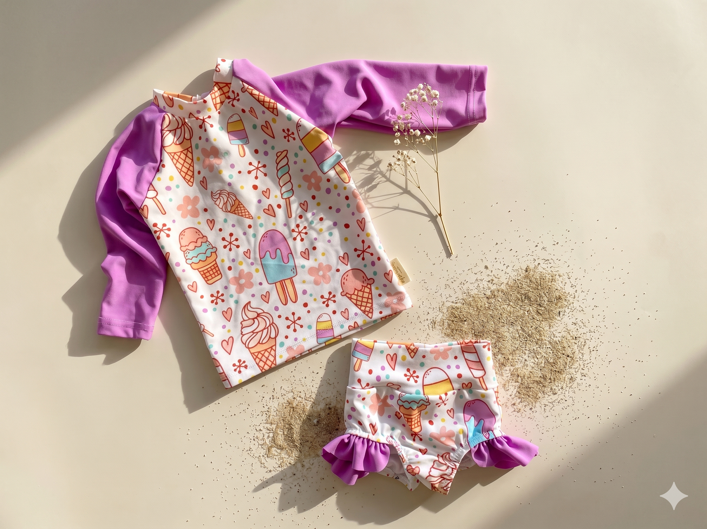 Two Piece Swimsuit | Ice cream