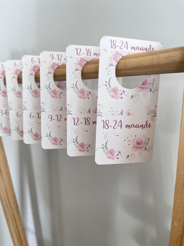 Closet Dividers | Pink Rose