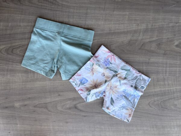 Biker Shorts 2 Pack | Sage & Spring Floral - Image 2