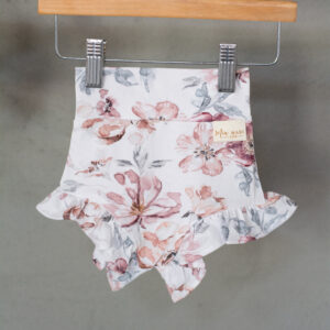 Flutter Shorts | Burgundy Rose