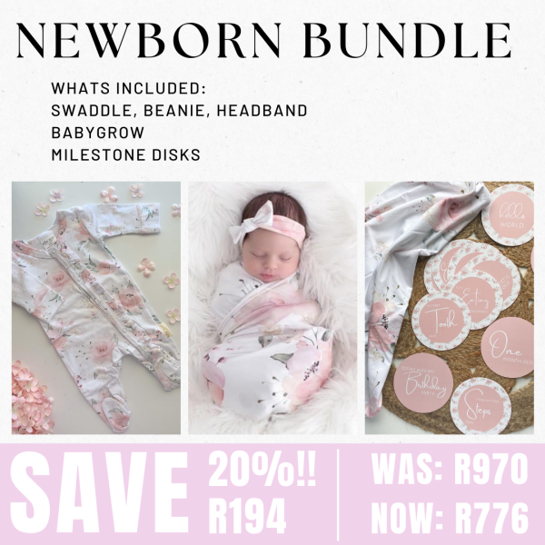 NEWBORN Bundle | Pink Rose