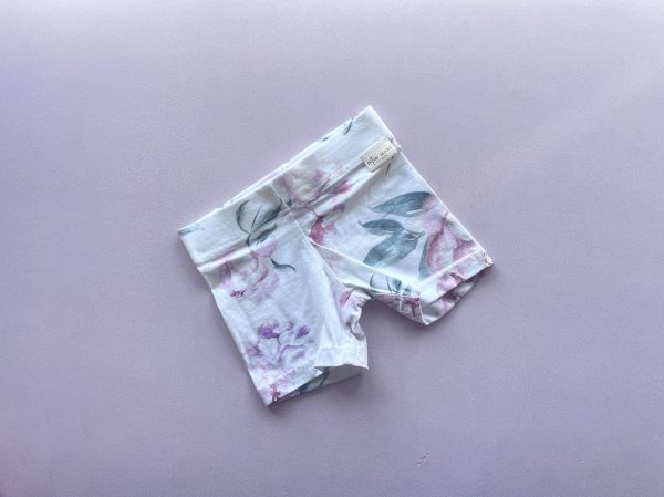 Biker Shorts | Peonies