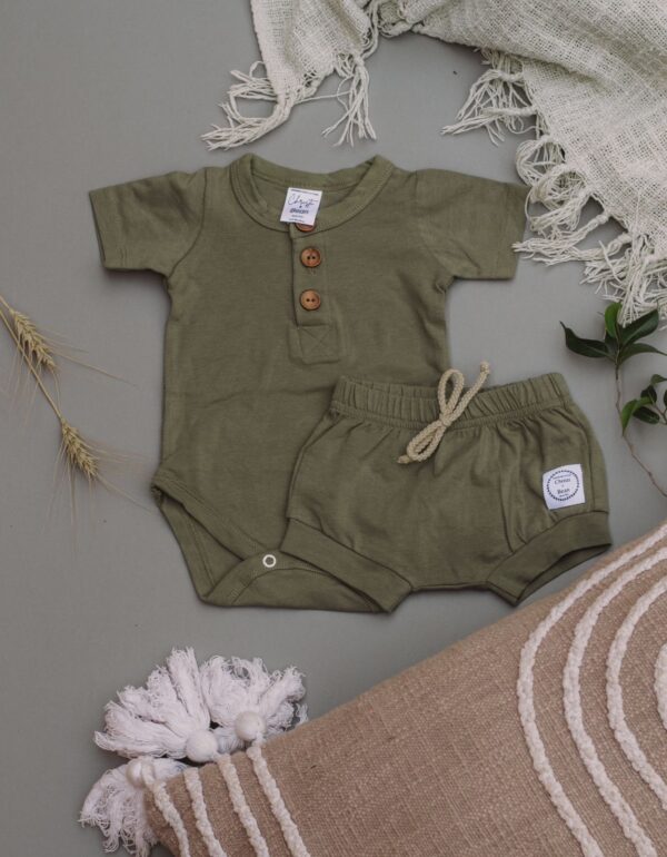 Short Vest | Olive