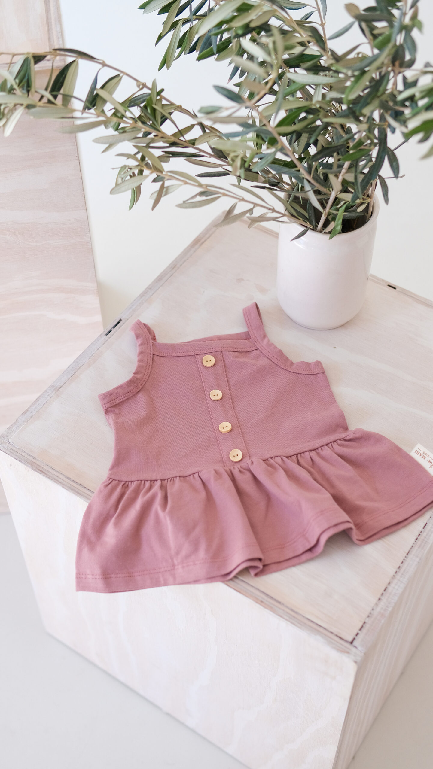 Toddler Tank Tops | Plum - Image 2