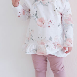 Long sleeve Top | Pink Rose